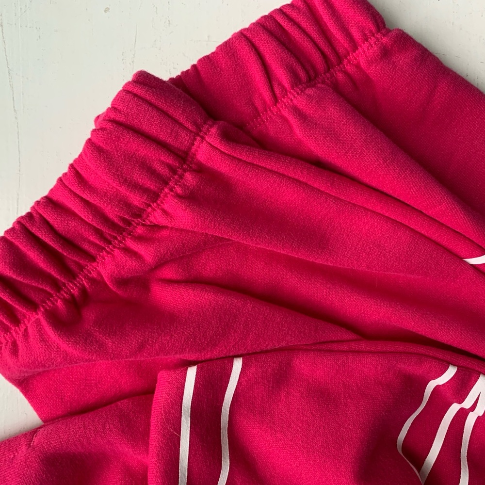 SOLD! Tommy Hilfiger Sport Hot Pink Boyfriend Sweatpants in Size Large - Picture 7 of 14
